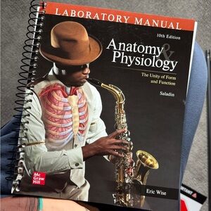 Anatomy & Physiology Laboratory Manual 10th Edition — Saladin — NEW UNUSED